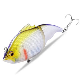 Isca Artificial 115mm Articulado, ideal para Lucioperca e outros predadores