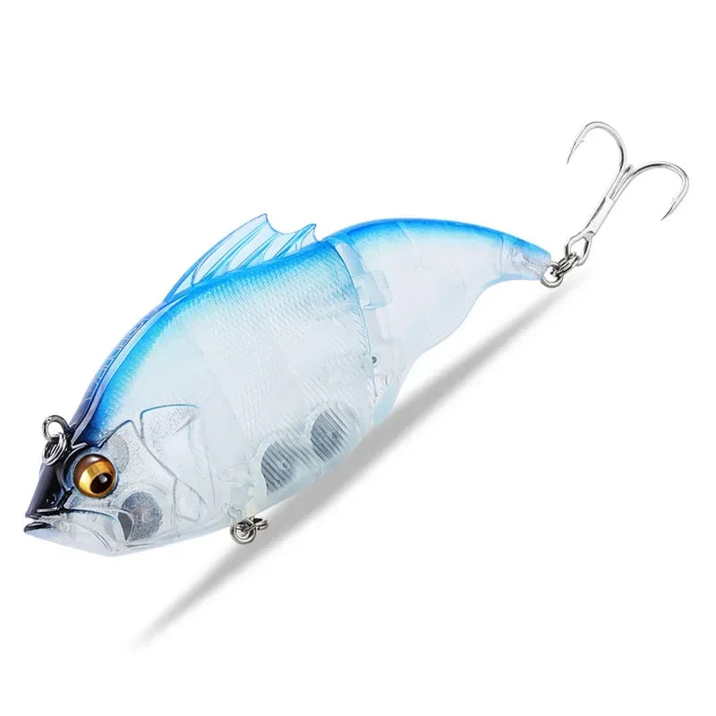 Isca Artificial 115mm Articulado, ideal para Lucioperca e outros predadores