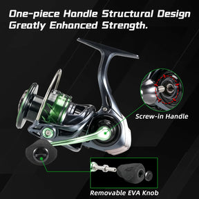 Carretilha de Pesca SeaKnight WR IV – Relação 5.2:1, Sistema de Freio Magnético, Versão Atualizada WR3X