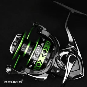 Carretilha de Pesca Spinning com Bobina – Ideal para Carpa, Surfcasting e Pesca Marinha