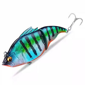 Isca Artificial 115mm Articulado, ideal para Lucioperca e outros predadores