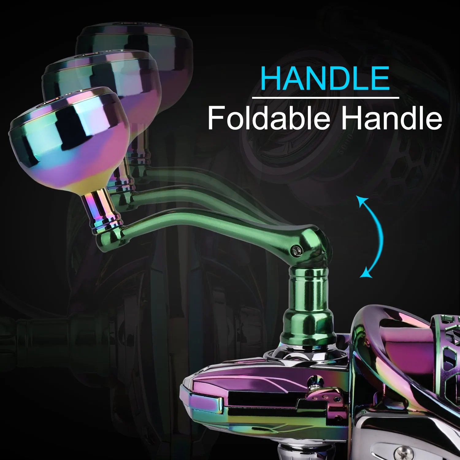 Carretilha de Pesca Sougayilang Spinning – Relação 5.5:1, Drag Máx. 10kg, Carretel de Alumínio, Ideal para Pesca Marinha