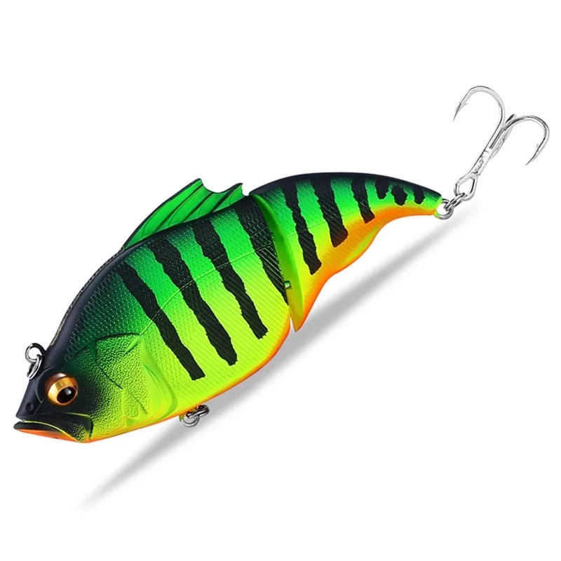 Isca Artificial 115mm Articulado, ideal para Lucioperca e outros predadores