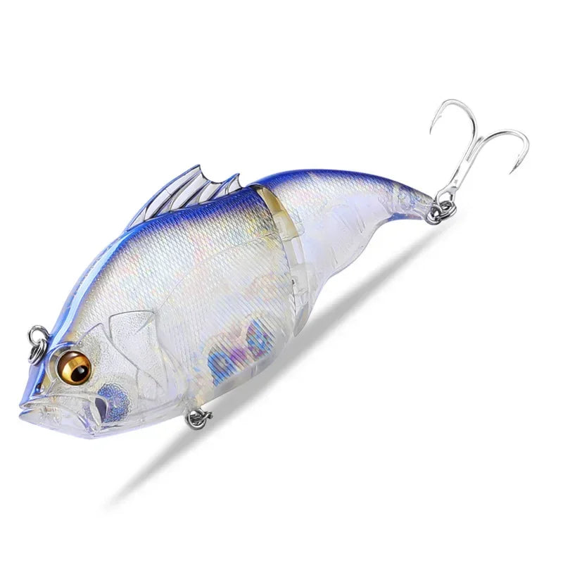 Isca Artificial 115mm Articulado, ideal para Lucioperca e outros predadores